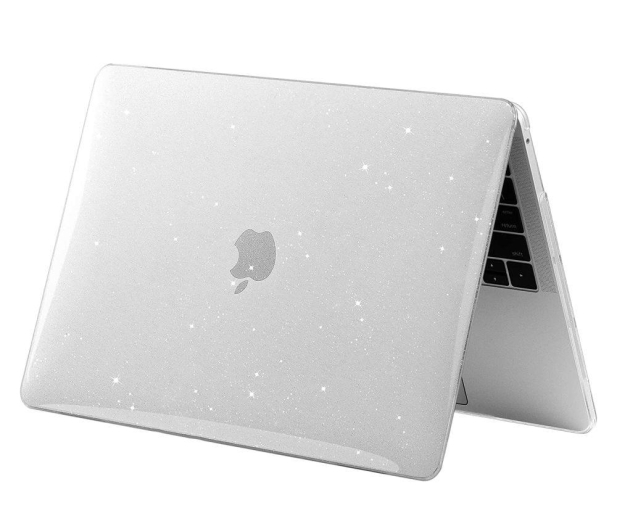 TECH-PROTECT SmartShell MacBook Air 13 M2/M3 2022-2024 glitter clear 9589046924095 - 1111079 - zdjęcie 3